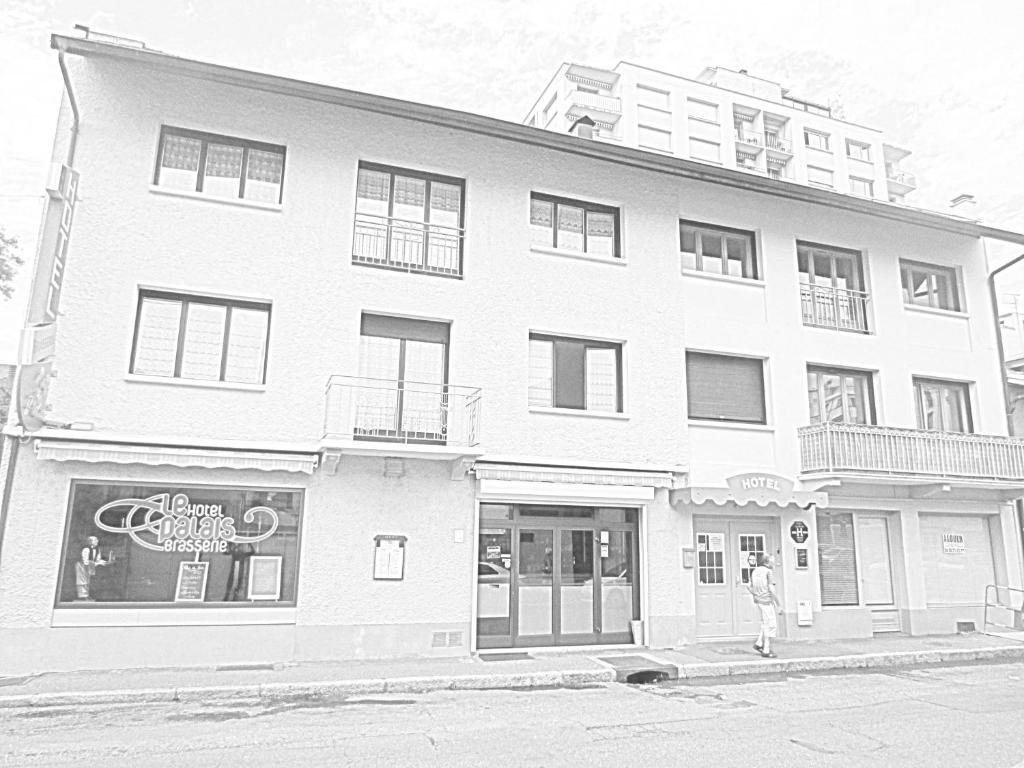 Hotel Cafe Du Palais Thonon-les-Bains Kültér fotó